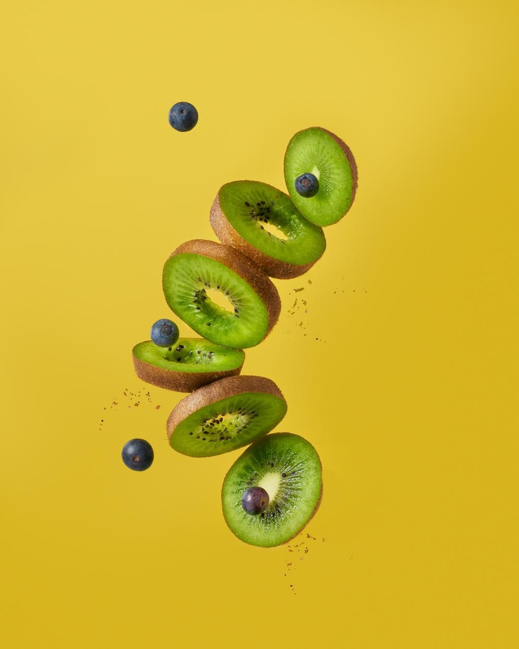 Sliced kiwi
